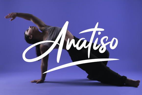 Anatiso: A Delicate Script Font for Editorial Design