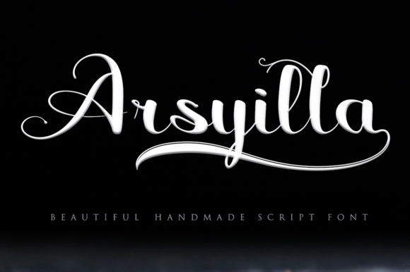 Arsyilla: A Playful Script Font for Web Headers