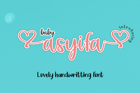 Baby Asyifa: A Graceful Script Font for Elegant Branding
