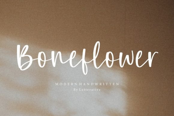 Boneflower Font Review: A Dazzling Script for Brand Identity