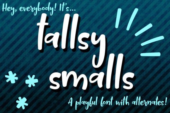 Elevate Your Brand with the Tallsy Smalls Typeface