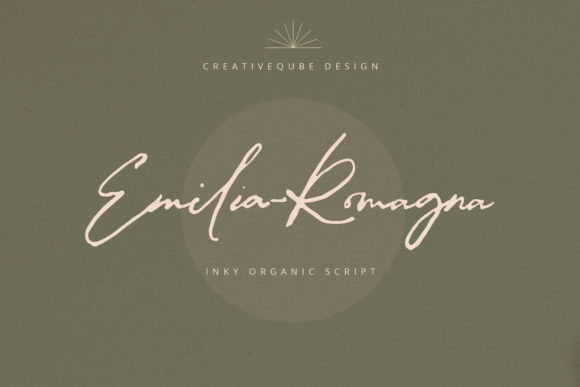 Emilia-Romagna Font Review: A Delicate Script for Branding