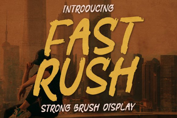 Fast Rush Font Review: A Handwritten Script for Bold Branding