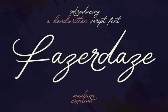 Fazerdaze Review: A Script Font for Authentic Branding