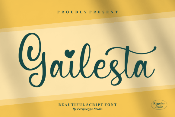 Gailesta: The Perfect Script Font for Handmade Brands