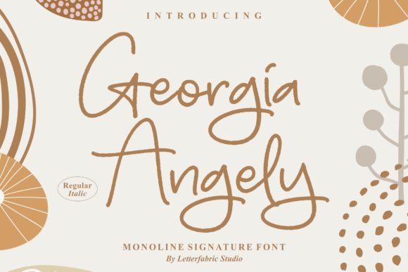 Georgia Angely: The Script Font That Stops the Scroll