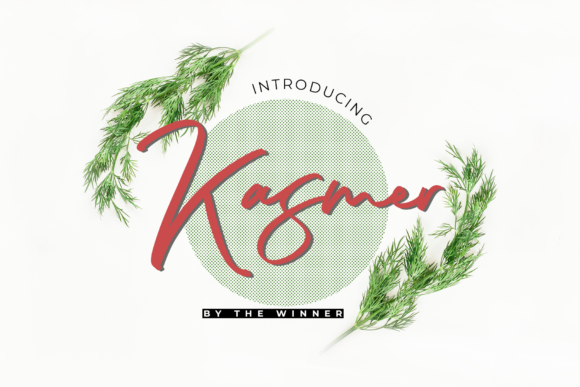 Kasmer: A Delicate Script Typeface for Modern Web Design