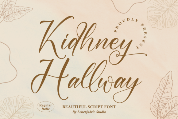 Kidhney Hallway: The Script Font for Scroll-Stopping Brand Visuals