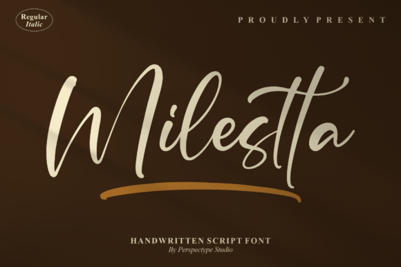 Milestta: A Handwritten Font for Authentic Branding