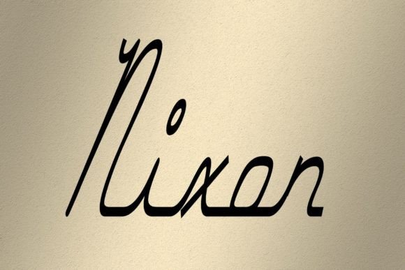 Nixon: A Script Typeface for Editorial Elegance