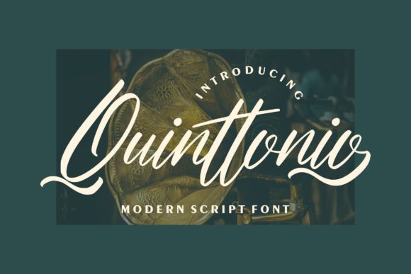 Quinttonio: The Perfect Script Font for Handmade Brands
