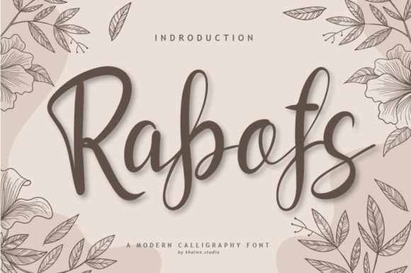 Rabofs: The Handwritten Font That Elevates Small Business Brands