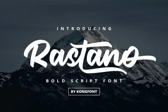 Rastano Font: A Playful Script for Handmade Brands