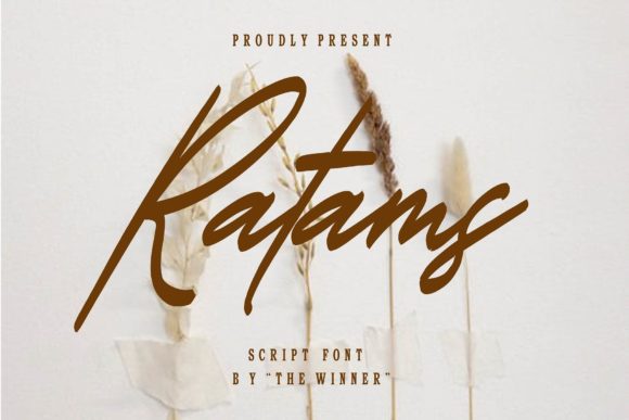 Ratams Font Review: Elevating Campaign Visuals with Delicate Script