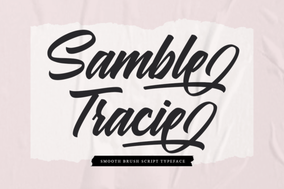 Samble Tracie: A Script Font That Elevates Your Brand
