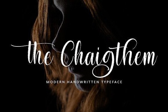 The Chaigthem: A Fresh Script Typeface for Modern Editorial Design