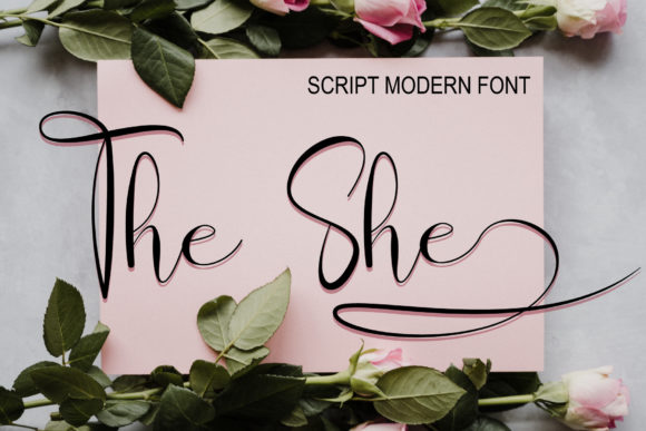 The She Font Review: Elevating Web Design with Elegant Script